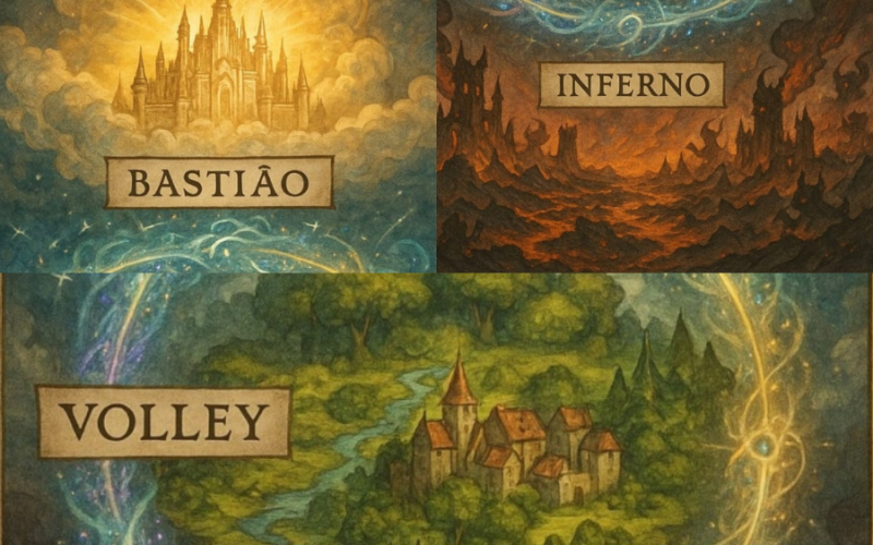 Um guia do universo de Volley: Uma Nova Luz